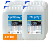 OptiSpray 4x10 L - can met schenktuit